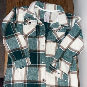 Girls Shacket- Size 14/extra large